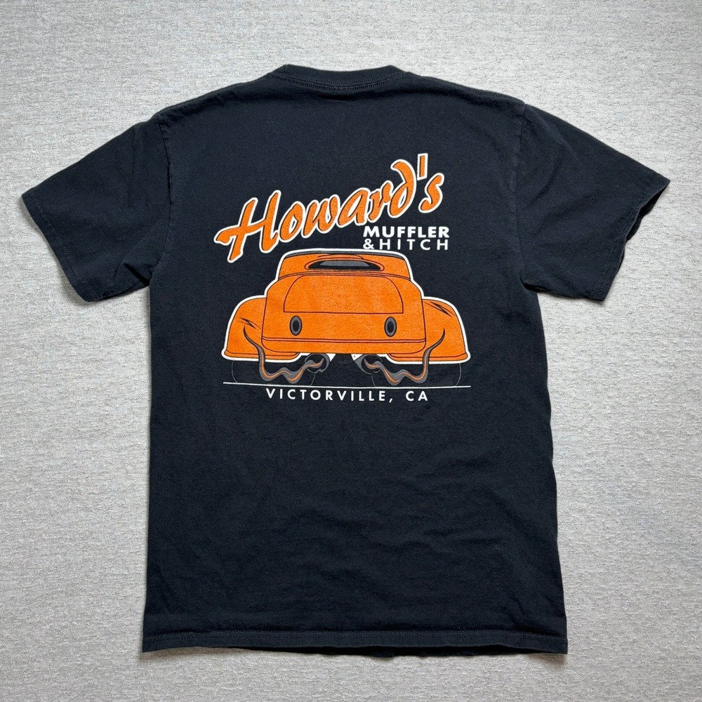Port & Company Youth T-Shirt XL Black Howards Muffler Victorville CA Hot Rod Tee